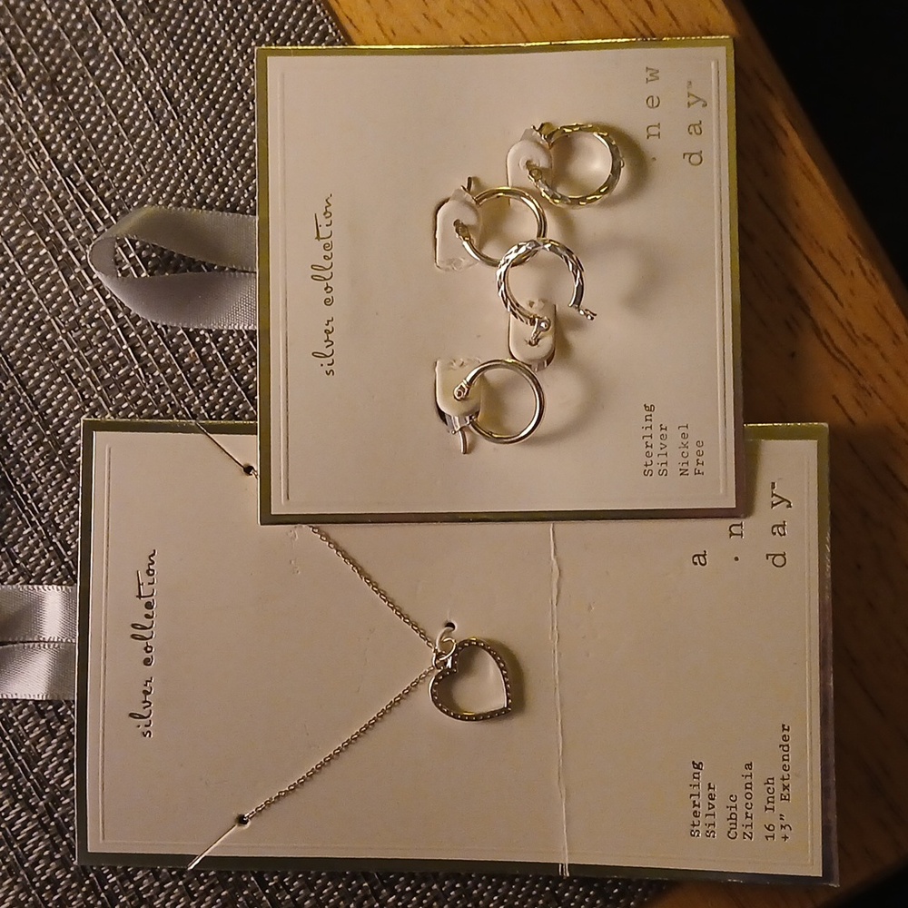 Sterling silver set